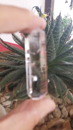 Cristal de quartzo biterminado 6,2cm - 24g