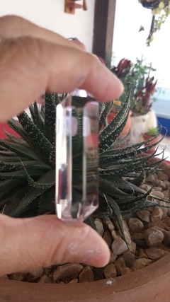 Cristal de quartzo biterminado extra limpo 26g, 5,9cm na internet