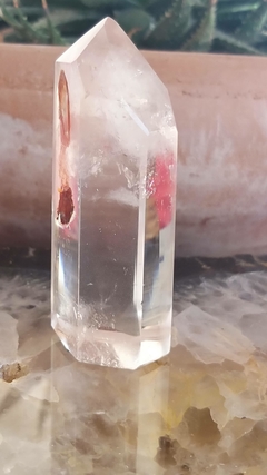 Imagem do Ponta cristal gerador com lodolita 7cm - 80g