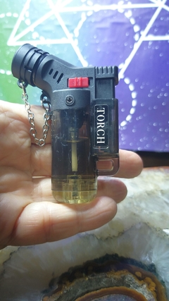 Mini acendedor de incenso recarregável Torch - 8cm na internet