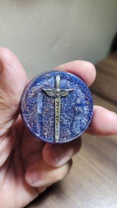 Orgonite de Bolso com Espada de São Miguel - Proteção na internet