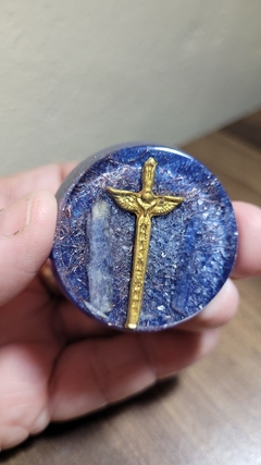 Orgonite de Bolso com Espada de São Miguel - Proteção