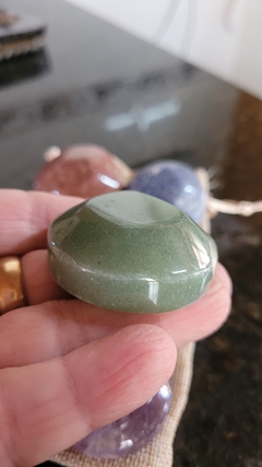 Kit pedras Lapidadas dos chacras , tamanho G fundo copo americano - Kundalini Stone