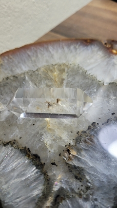 Cristal de quartzo biterminado 29g, 5,6cm - extra limpo - comprar online