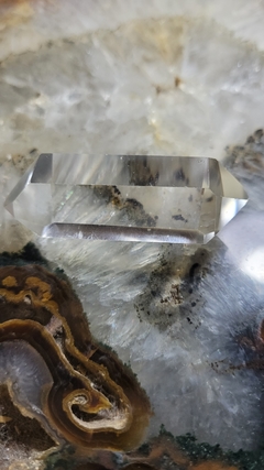 Cristal de quartzo biterminado 29g, 5,6cm - extra limpo na internet