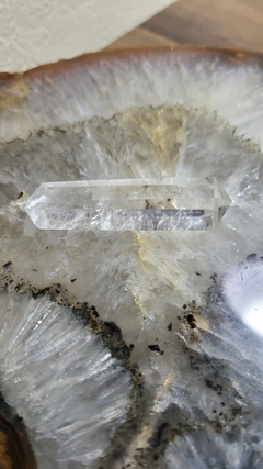 Cristal de quartzo biterminado 14g - 5,7cm - comprar online