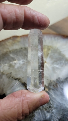 Cristal de quartzo biterminado 20g - 5,8cm - Orgonites e loja de artigos esotéricos