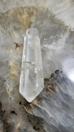 Cristal de quartzo biterminado 11g - 5cm na internet