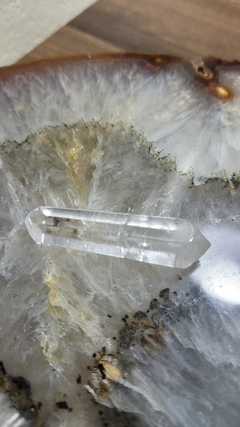 Cristal de quartzo biterminado 11g - 5cm - comprar online