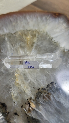Cristal de quartzo biterminado 11g - 5cm - Orgonites e loja de artigos esotéricos