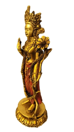 Estatueta deusa hindu Tara, resina 14,5cm na internet
