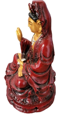 Kuan Yin – Bodhisattva da compaixão e deusa da misericórdia - resina 11cm - comprar online