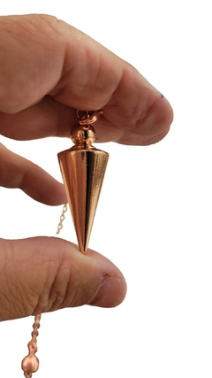 Imagem do Pêndulo de metal com testemunho 4cm - rose gold
