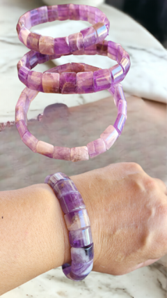 Pulseira/bracelete de ametista - Transmutação