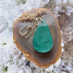 Pingente de Orgonite Arcanjo Rafael - Proteção divina e energia curativa - comprar online