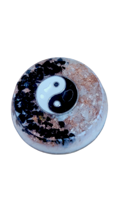 Orgonite de bolso 4cm Yin/Yang 1 - proteção - comprar online