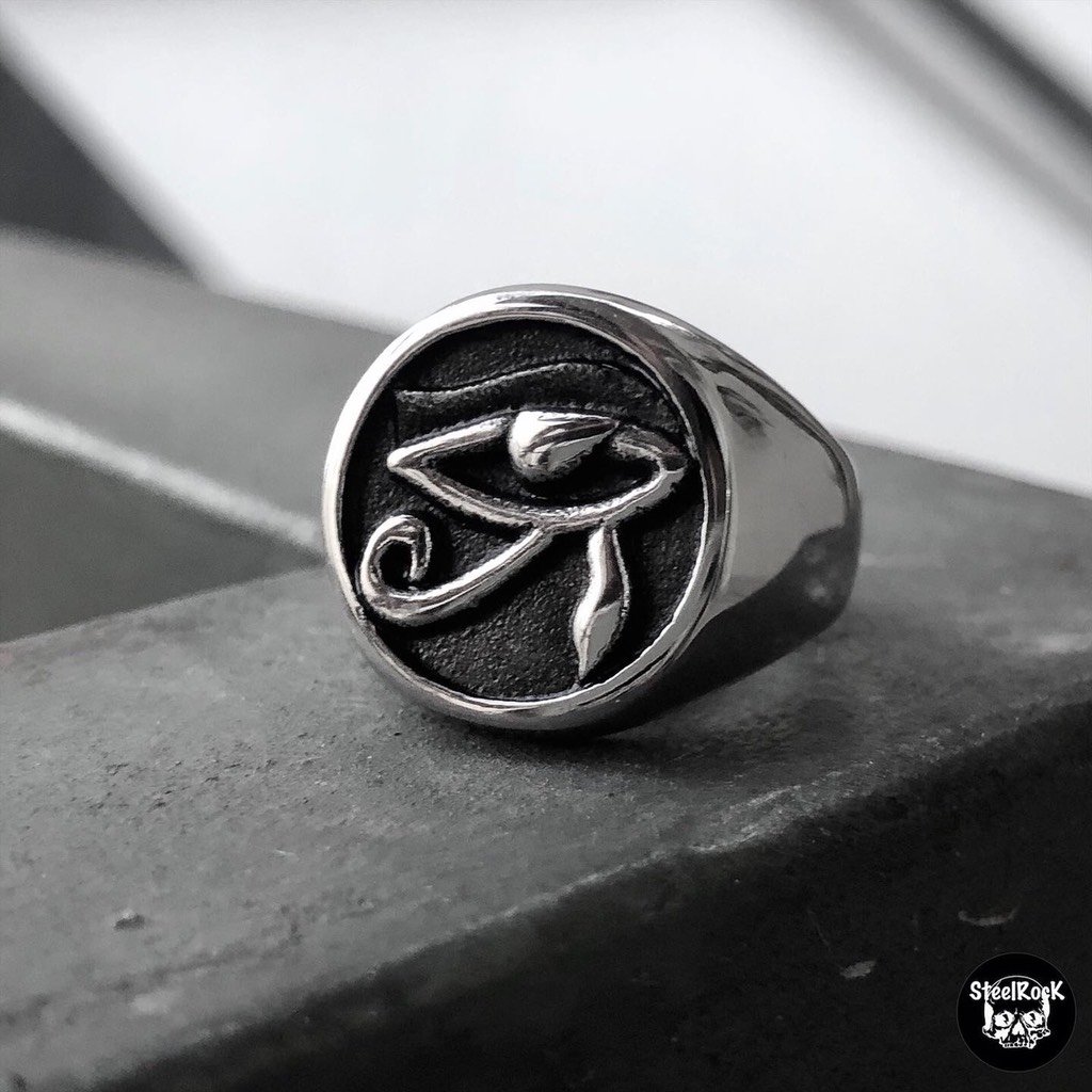 Anillo Ojo de Horus - Comprar en SteelRock