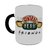 Caneca Friends - Central Perk com Alça e Interior Preto - comprar online