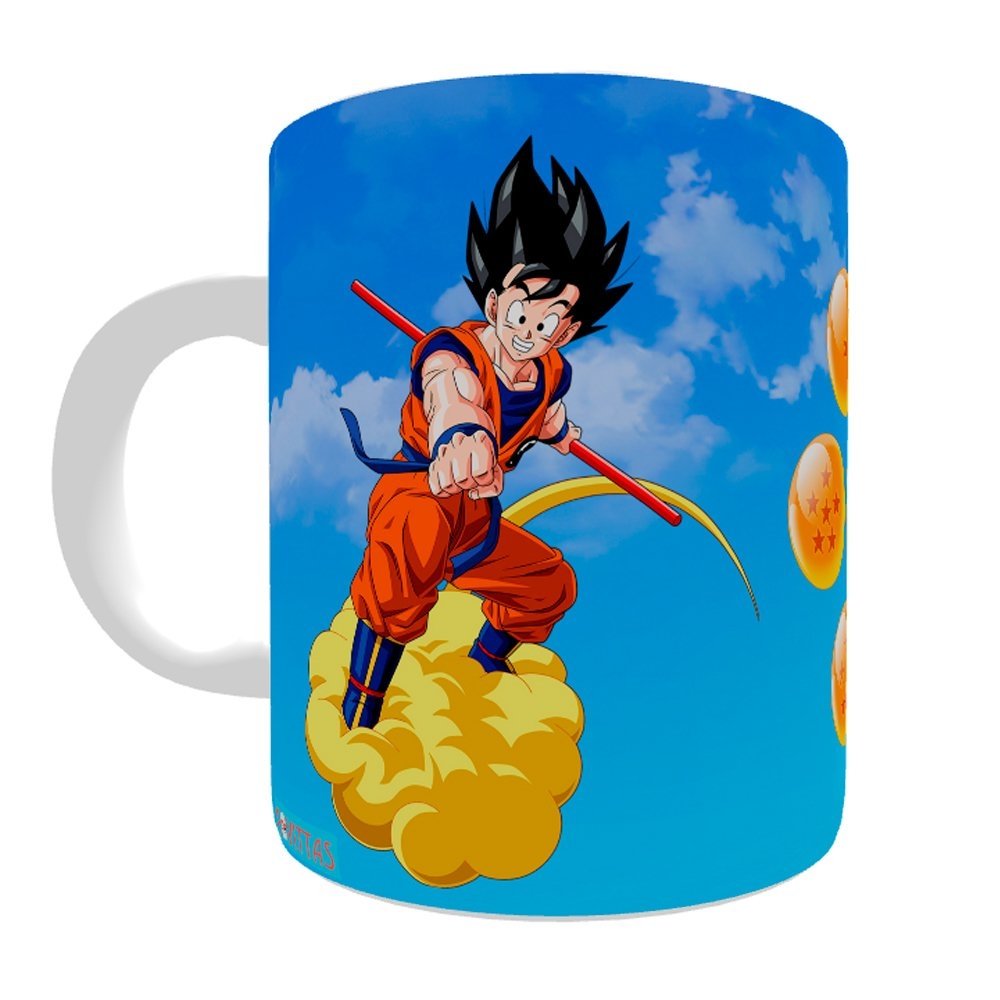 caneca dragão Dragon ball as esferas do dragão