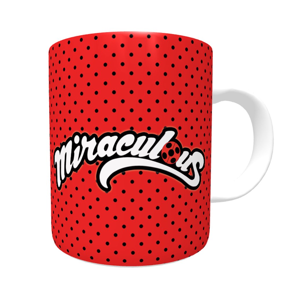 Caneca LadyBug Miraculous.