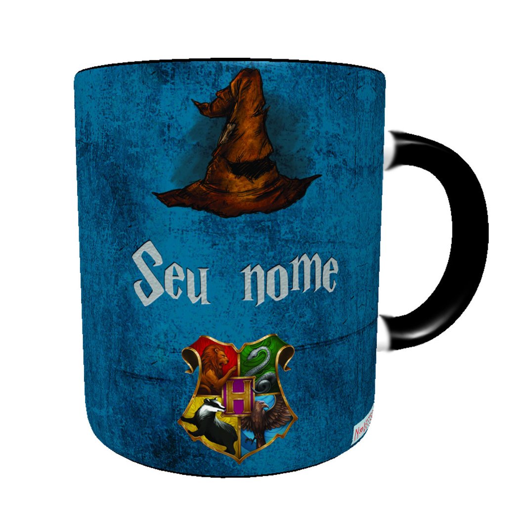 Caneca Harry Potter Casa de Hogwarts Ravenclaw Corvinal