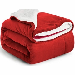 Imagen de Edredón Flannel "sherpa" Queen Size