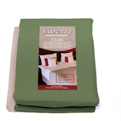 Ajustable 2 1/2 plazas Percal 160 Hilos "Liberty" - comprar online