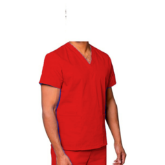 Ambo medico Acrocel Blanco y color Escote V - OnLineTextil