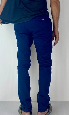 Pantalon chino classic BLU - Rethink! Musicbrand®