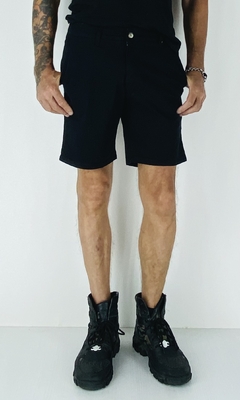 BERMUDA CHINO COMFORT BLK