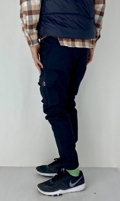 Pantalon Cargo elastic BLK - comprar online