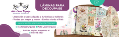 Banner de la categoría Decoupage - Laminas 