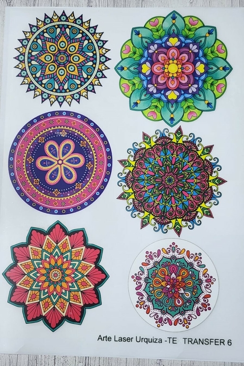 Transfer Tamaño A4 Modelo 6