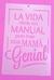 Stencil 20 x 30  cm UNA MAMA GENIAL