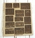 Kit de sellos decorativos troquelados ( 14 sellos ) , 16x20 cm Escolares