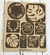 Kit de sellos decorativos troquelados ( 9 sellos ) , 16x20 cm Botanica