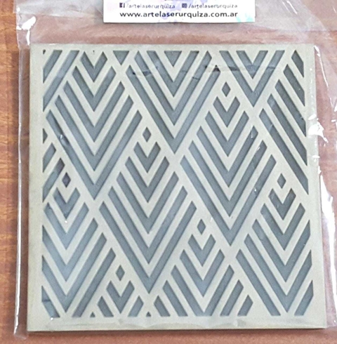 Texturizadores de goma de 14 x 14 cm