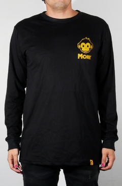 Monk Camiseta Manga Larga Logo