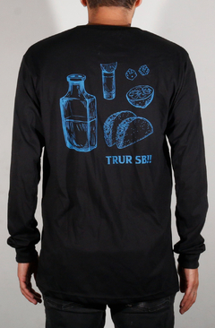 TRUR Skateboards Camiseta Manga Larga Tequila