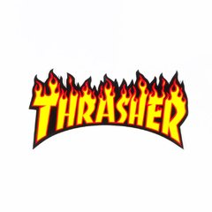 Thrasher Sticker Flame Mediano