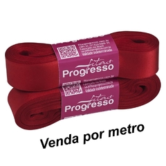 Fita de Cetim N°5 Lisa 22 mm - Progresso - Venda por Metro