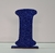 Letra e Símbolos de mesa com base 10cm de altura MDF cru e EVA com Glitter Azul Escuro - comprar online