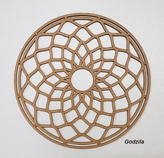 MANDALAS 30CM MDF 3MM CRU