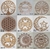 MANDALAS 10CM MDF 3MM CRU - comprar online