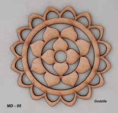 MANDALAS 30CM MDF 3MM CRU