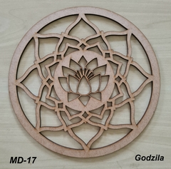 Mandalas 20cm MDF 3mm cru - www.godzila.com.br