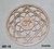 Mandalas 20cm MDF 3mm cru - comprar online