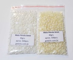 Meia pérola 6mm 30grs. - comprar online