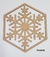 Painel Decorativo Cobogó  Hexagonal PH-20 MDF cru 3mm de espessura