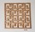 Painel decorativo Cobogó Quadrado PQ03 MDF cru 3mm espessura